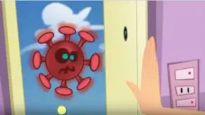 Escena del video musical contra el Coronavirus