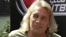 Loco Gatti previo a una presentación