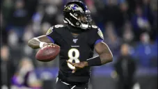 Lamar Jackson, quarterback de los Baltimore Ravens