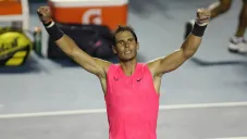 Rafael Nadal durante un partido