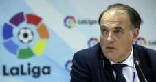 La Liga, con su presidente Javier Tebas tendrá una reunión el lunes 30 de marzo