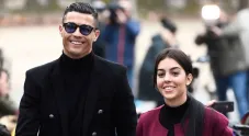 Cristiano Ronaldo y Georgina Rodríguez en las calles de Madrid