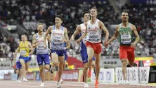 Varios atletas durante una de la competencias del Mundial de 2019