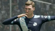 Santiago Ormeño celebra una anotación con La Franja