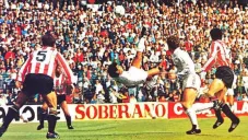 Hugo Sanchéz ysu chilena a Logroñés