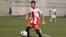 Fabrizio Tavano en un partido con el Real Estelí