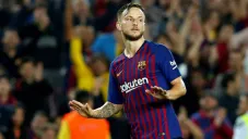 Ivan Rakitic durante un partido del Barcelona