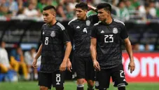 Jugadores del Tri se lamentan tras falla