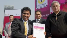 Germán Silva en la presentación del Maratón de la CDMX