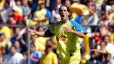 Abreu festeja en el Azteca con el América