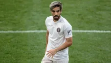 Rodolfo Pizarro durante un partido con Inter Miami