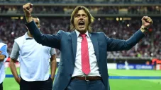 Almeyda celebra un título con Chivas
