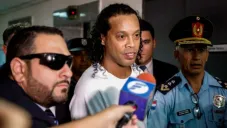 Ronaldinho tras ser detenido en Paraguay