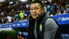 Nacho Ambriz durante un duelo de León