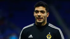 Raúl Jiménez, previo a un juego del Wolverhampton