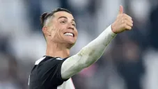Cristiano Ronaldo en acción con la Juventus