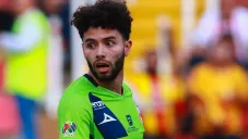 'Chino' Huerta, durante un juego de Morelia