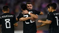 Selección Mexicana en partido