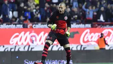 Gibrán Lajud en partido con los Xolos