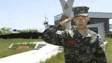 Heung-min Son en servicio militar