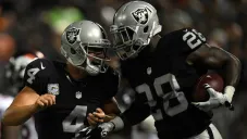 Raiders en partido contra Texans