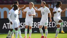 Wolfsburg logró la victoria en contra del FC Augsburg en el regreso de la Bundesliga