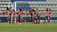 Atlético de San Luis Femenil en partido