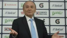 Guillermo Álvarez en conferencia de prensa