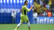 Sebastián Sosa en partido de la Liga MX