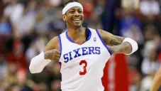 Allen Iverson en su etapa con los Sixers