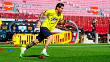 Barcelona: Messi volvió a entrenar con el equipo