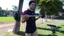 Pollo Briseño entrena en Verde Valle