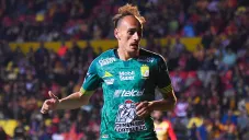 Sosa, durante un partido del León