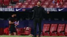 Diego Simeone, entrenador del Atlético de Madrid