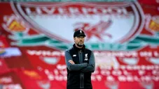 Jürgen Klopp durante un partido con Liverpool