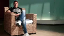Chaco durante una entrevista