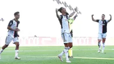 Cristiano celebra una anotación con La Vecchia Signora