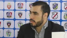 Luis Rosas, durante una conferencia de prensa