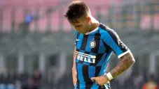 Lautaro Martínez en lamento con Inter de Milan