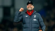 Jürgen Klopp, técnico del Liverpool, en celebración