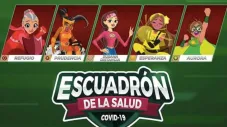 'Escuadrón de Salud', las superheroínas que acompañan a Susana Distancia