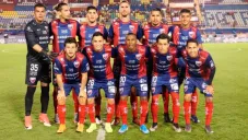 Jugadores de Atlante antes de un partido en el Ascenso MX