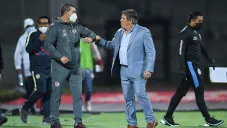 Miguel Herrera durante un partido con América