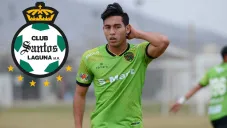 Gael Sandoval, en un choque de la Sub 20 de Juárez