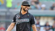 Sergio 'N', durante un juego de saraperos