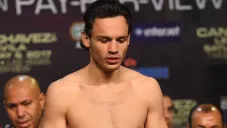 Julio César Chávez Jr. en un pesaje