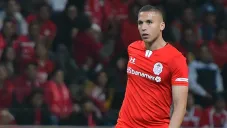 Tobio en partido con Toluca
