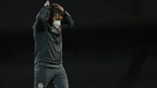 José Manuel de la Torre en un partido de la Copa por México