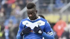 Balotelli en partido de la Serie A