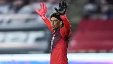 Memo Ochoa en un partido con América